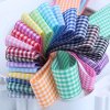 MingRibbon Wholesale Classic Plaid Ribbon for Gift Decorations