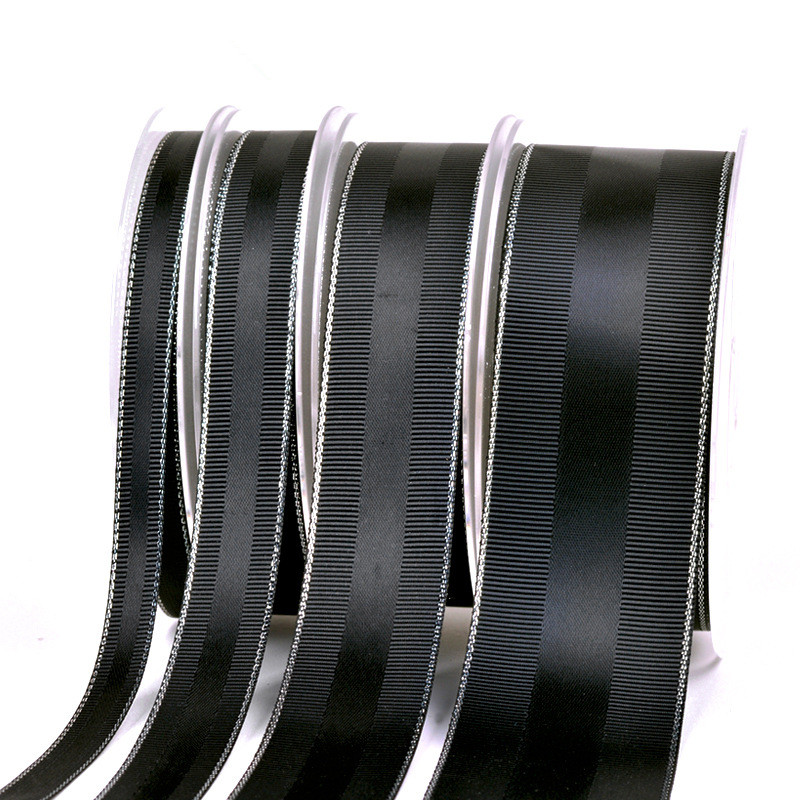silver edges grsograin ribbon (5)