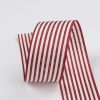 Cotton-linen stripe ribbon for flower bouquet packing