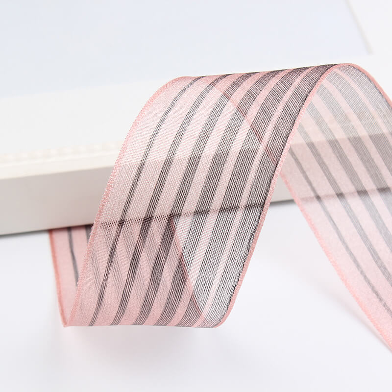 stripe mesh ribbon for cake decorations (3)