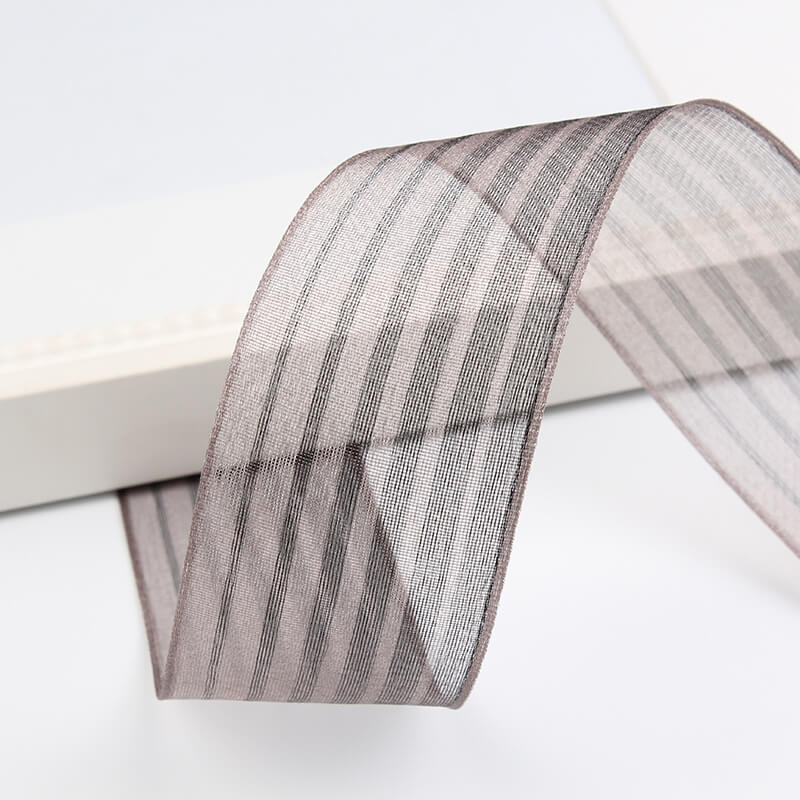 stripe mesh ribbon for cake decorations (5)