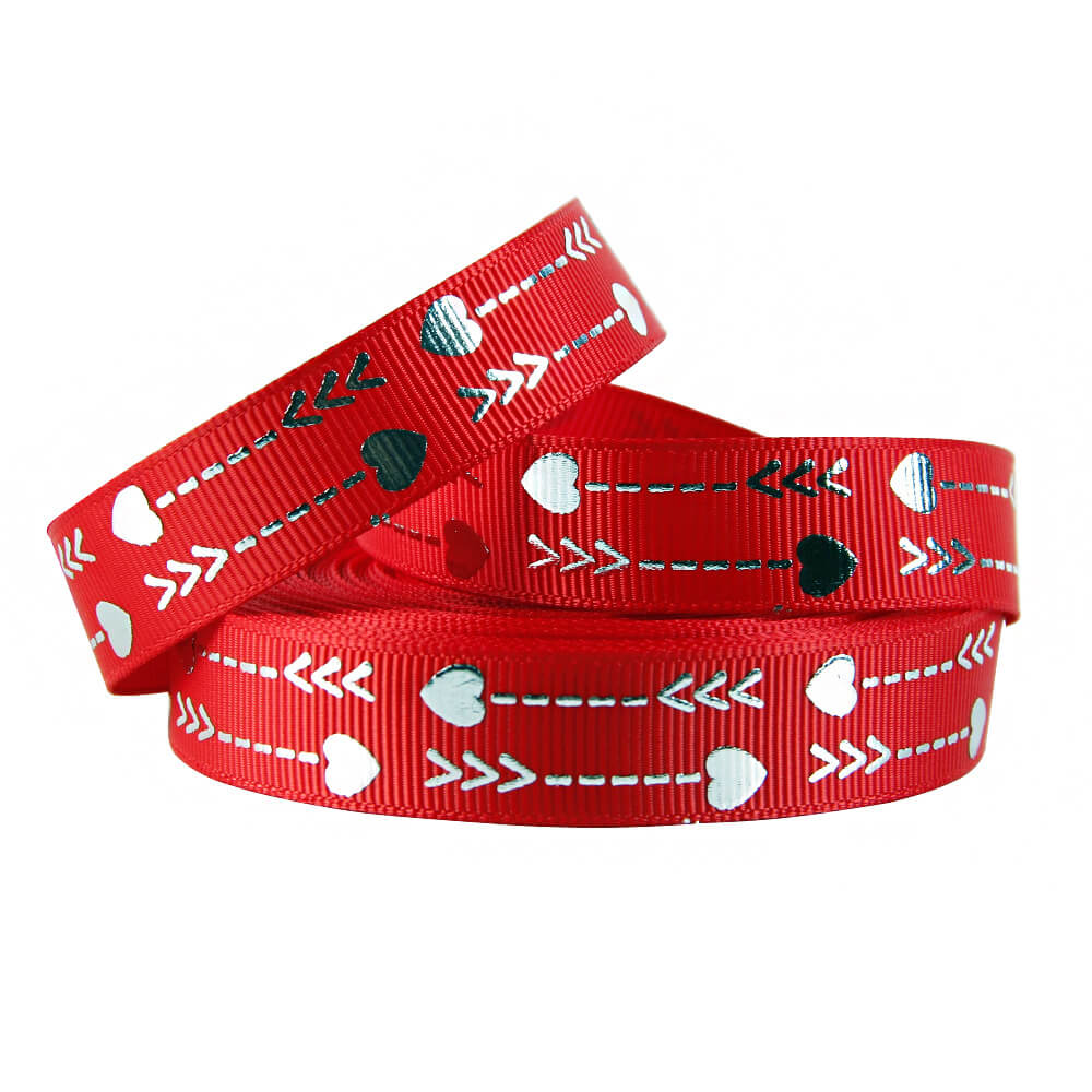 16mm printed ribbon valentine ribbon (2)