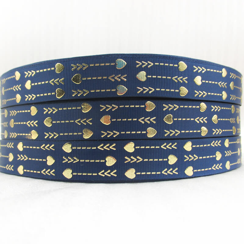 22mm printed ribbon valentine ribbon (2)