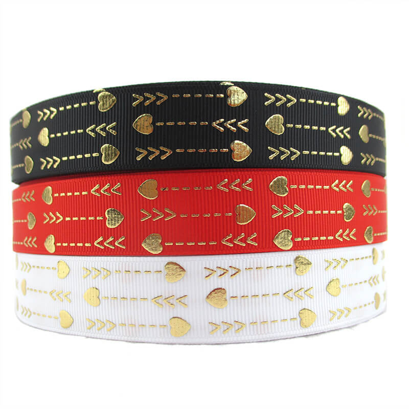 22mm printed ribbon valentine ribbon (3)