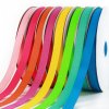 In stock highest-quality 196 colors available 6 to 100 mm width grosgrain ribbon roll (100 yards/roll)