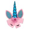 MingRibbon Wholesale in stock 5″ unicorn hair bows, party decorative bow, grosgrain hair bow with clip 6 colors available
