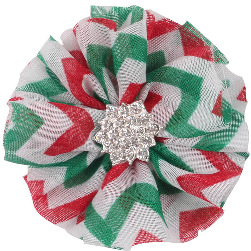 6cm chiffon flower