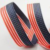 MingRibbon Ready Stock USA Flag Ribbon, America Flag Jacquard Ribbon