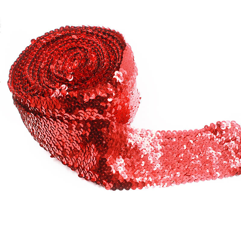 mingribbon 7.5cm elastic sequin ribbon mingribbon 7.5cm elastic sequin ribbon
