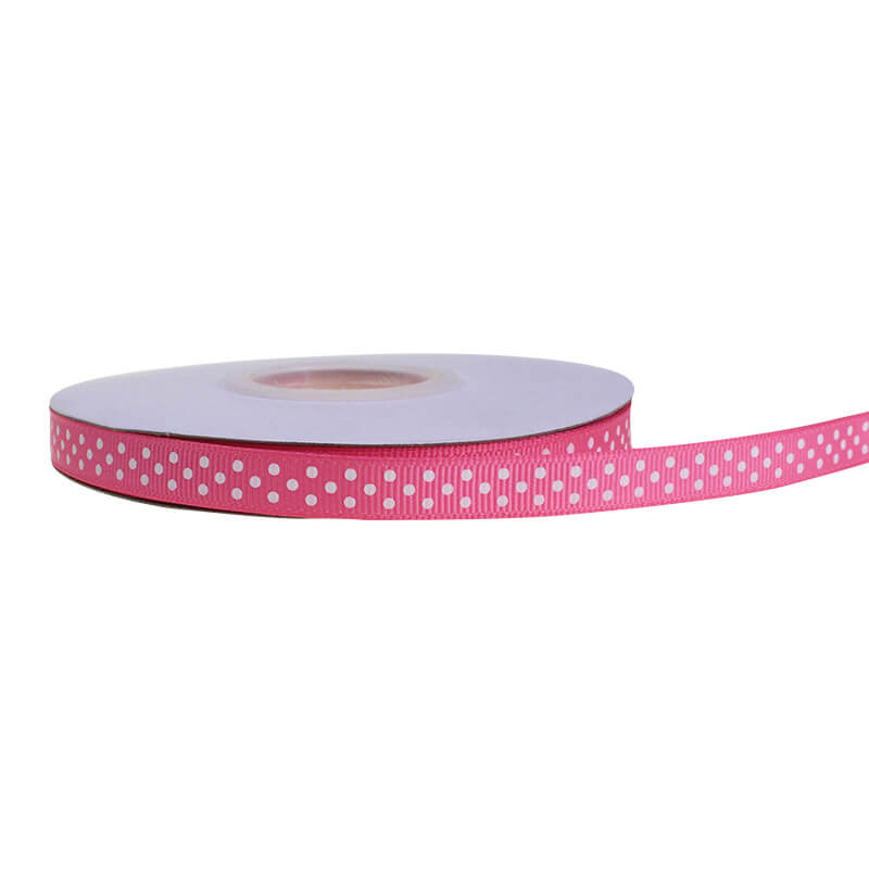 mingribbon 9mm polka dots grosgrain ribbon (3)