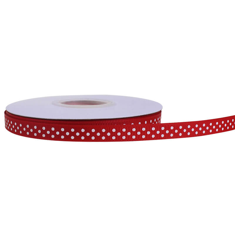mingribbon 9mm polka dots grosgrain ribbon (4)