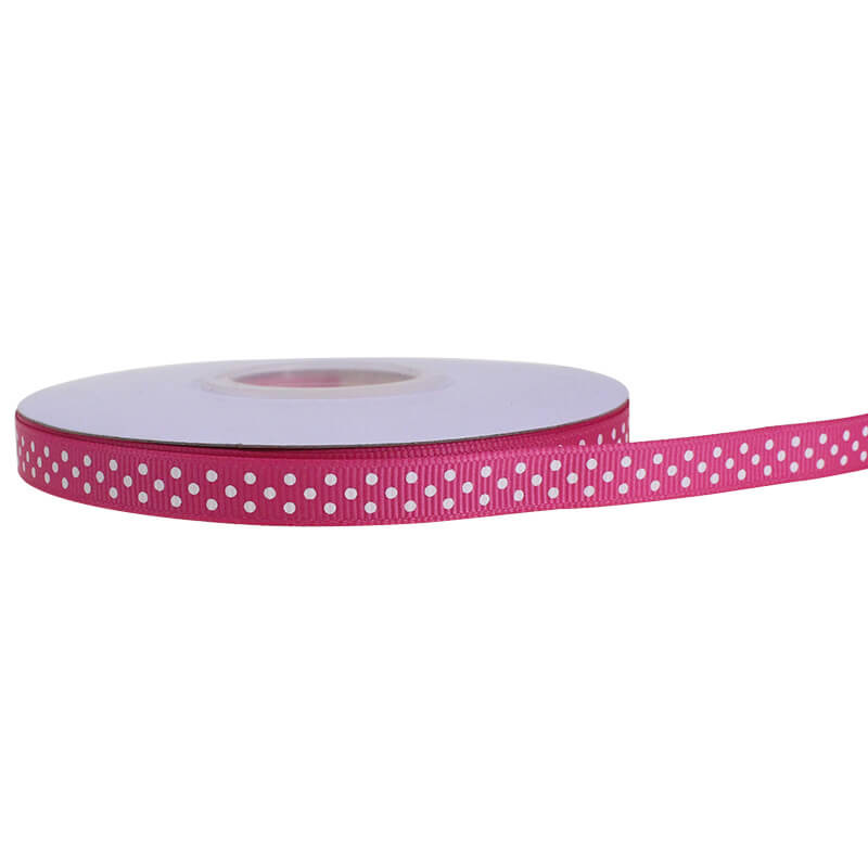 mingribbon 9mm polka dots grosgrain ribbon (5)