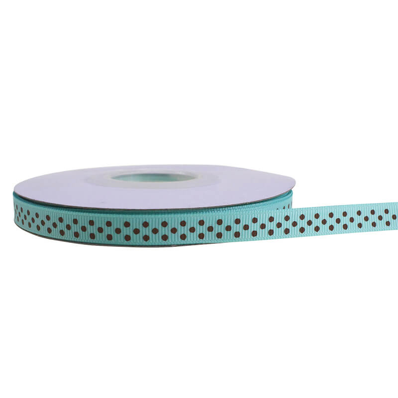 mingribbon 9mm polka dots grosgrain ribbon (8)