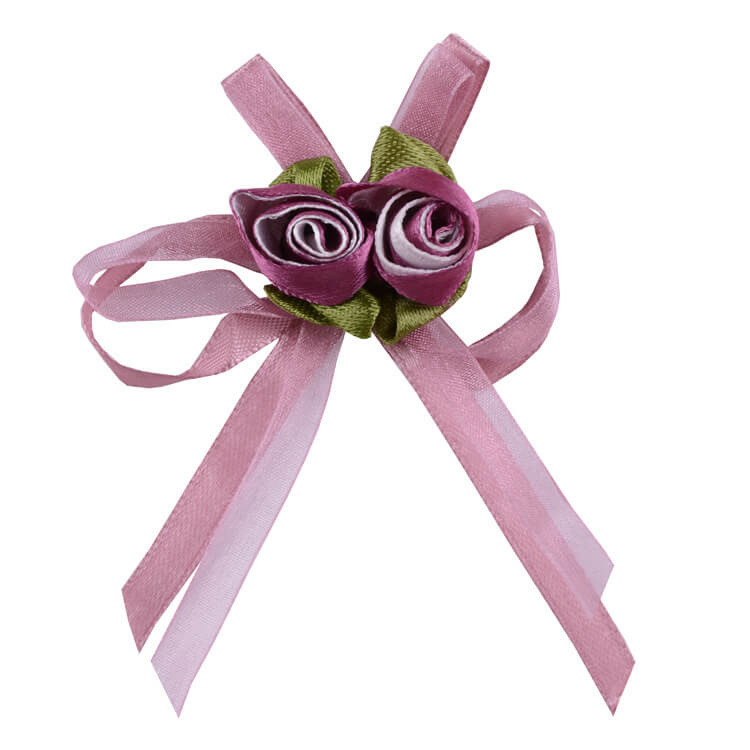 mingribbon organza flower for wedding