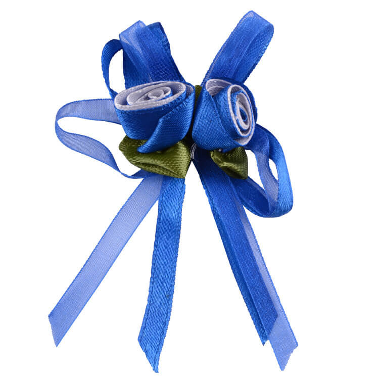 mingribbon organza flower for wedding