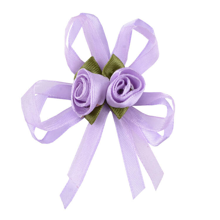 mingribbon organza flower for wedding