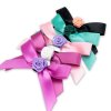 MingRibbon custom made perfume ribbon bows, ribbon bow with elastic band loop for bottle decorations