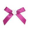 MingRibbon custom made perfume ribbon bows, ribbon bow with elastic band loop for bottle decorations