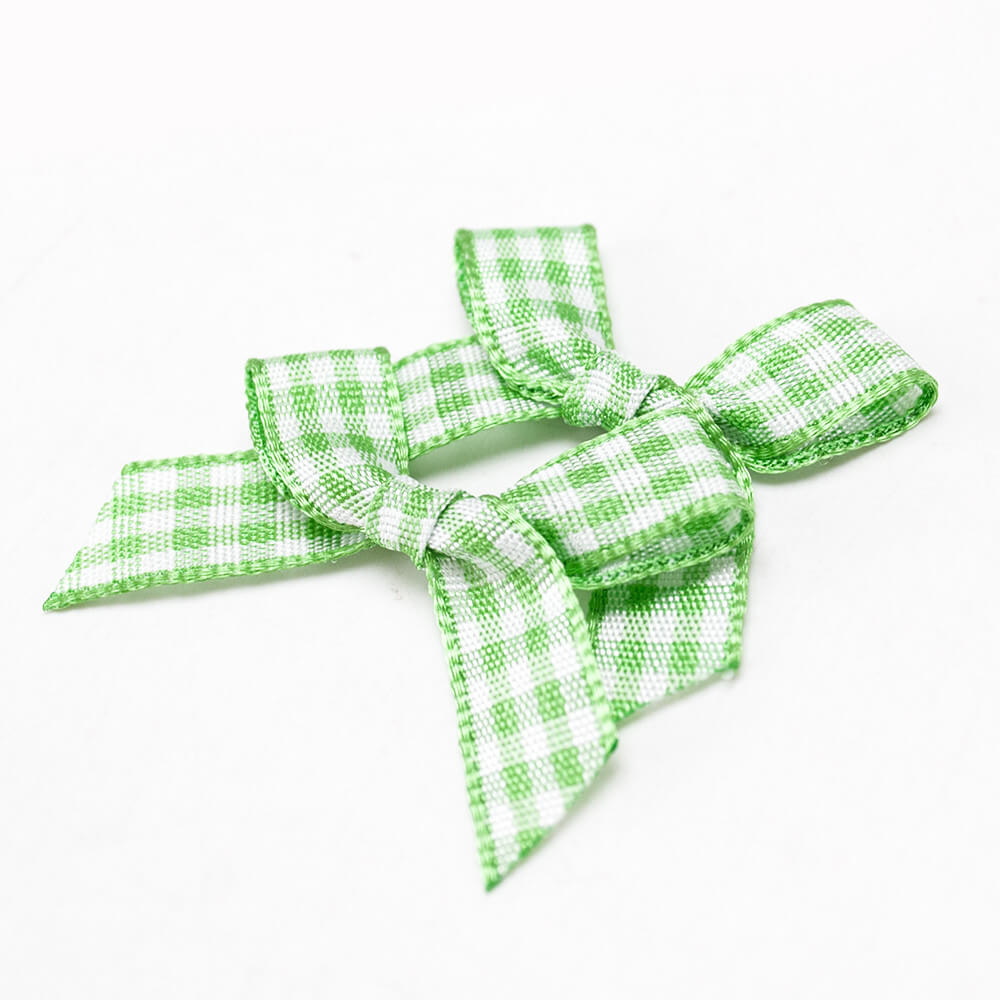 plaid ribbon bow (7)