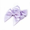 MingRibbon custom 7 cm wide pre made satin bows, self-adhesive ribbon bows 196 colors available