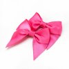 MingRibbon custom 7 cm wide pre made satin bows, self-adhesive ribbon bows 196 colors available