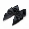 MingRibbon custom 7 cm wide pre made satin bows, self-adhesive ribbon bows 196 colors available