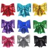 10-colors 3 inches wide sequin bow | decorative pre made bow