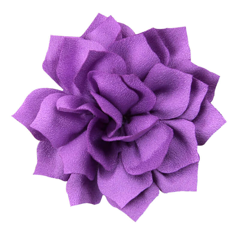 Mingribbon 8cm diameter chiffon flower