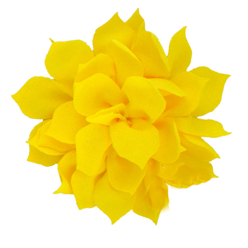 Mingribbon 8cm diameter chiffon flower