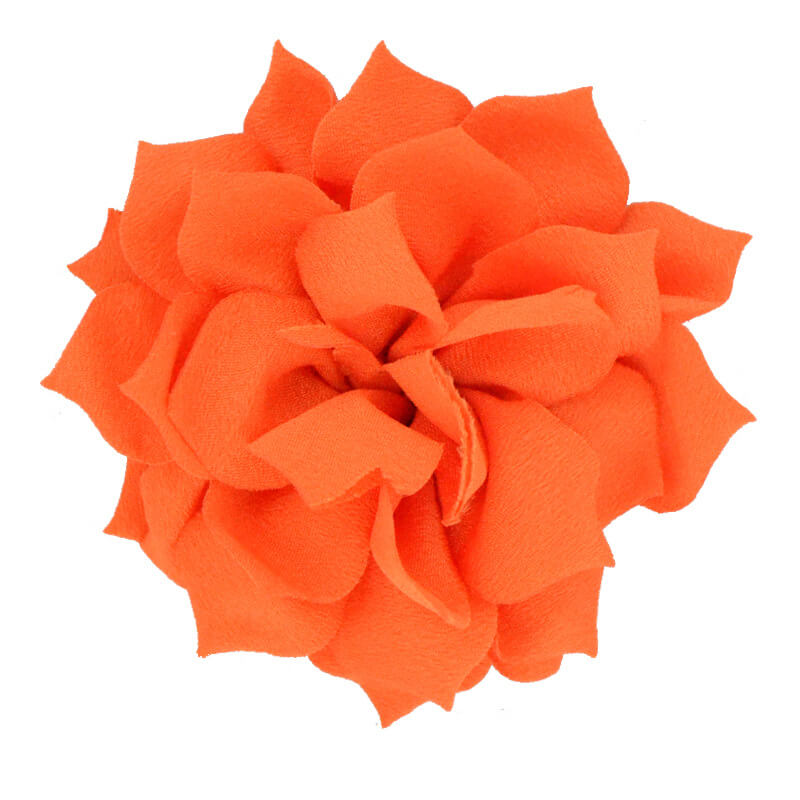 Mingribbon 8cm diameter chiffon flower