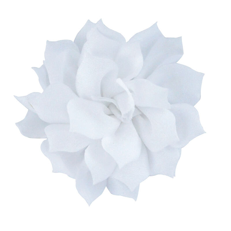 Mingribbon 8cm diameter chiffon flower