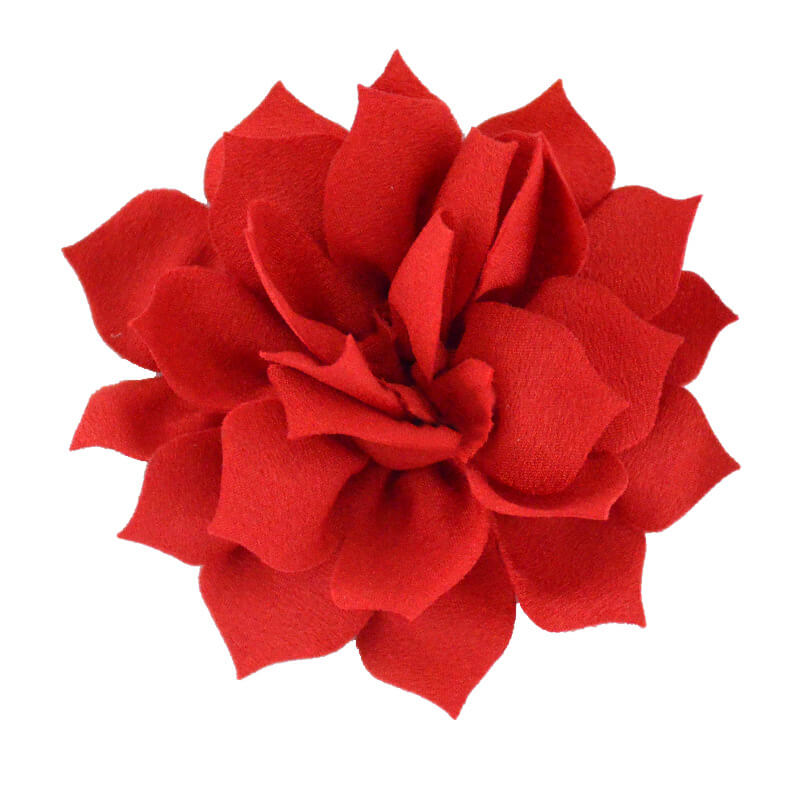 Mingribbon 8cm diameter chiffon flower