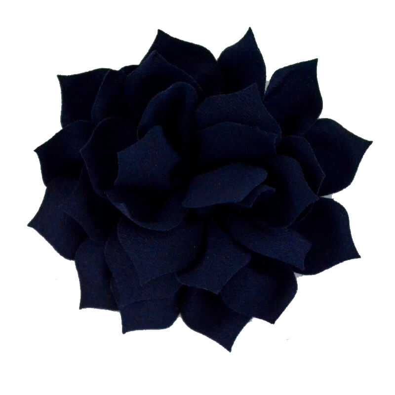 Mingribbon 8cm diameter chiffon flower
