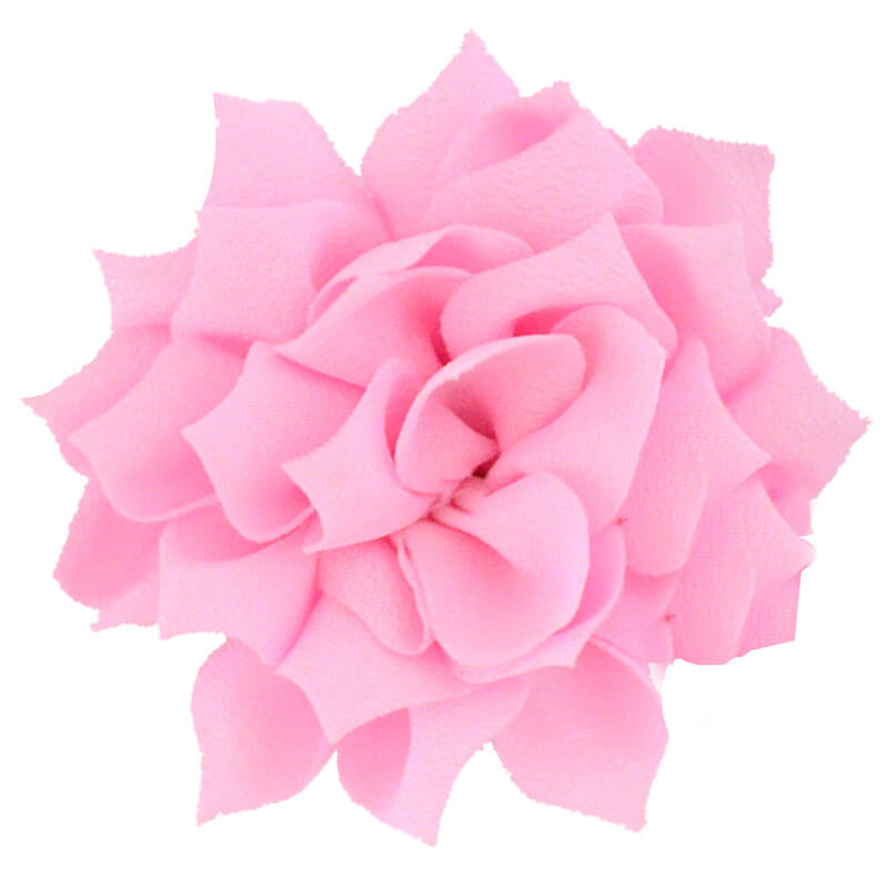 Mingribbon 8cm diameter chiffon flower