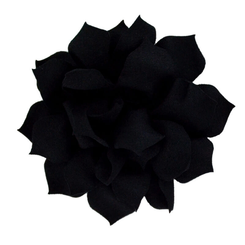 Mingribbon 8cm diameter chiffon flower