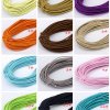 MingRibbon ready stock 2mm wide colorful elastic cord 24 colors