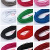 MingRibbon ready stock 2mm wide colorful elastic cord 24 colors