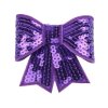 MingRibbon 10 colors 3″ width sequin bow, decorative pre made bow for DIY