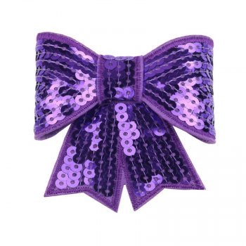 MingRibbon 10 colors 3″ width sequin bow, decorative pre made bow for DIY