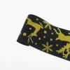 MingRibbon Ready Stock 75 mm Grosgrain Ribbon, Christmas Ornament Cute Deer Printed Ribbon