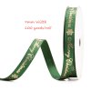 MingRibbon Ready Stock 3/8‘’ Printed Christmas Ribbon, 9mm Wide Grosgrain Ribbon