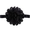 MingRibbon 16 colors Baby Girls Headbands With Chiffon Flower – Soft Hair Band Colorful
