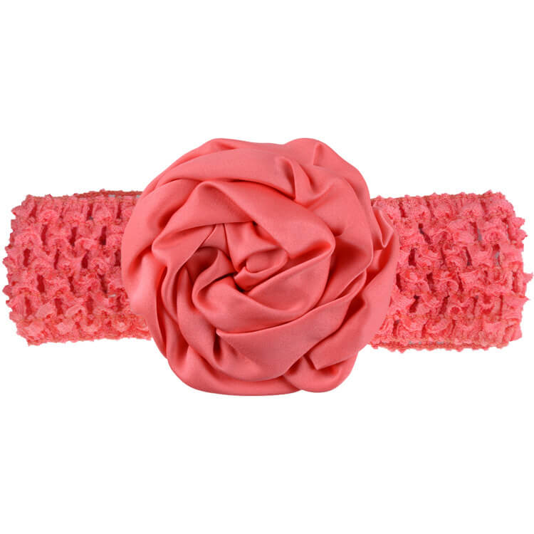 mingribbon baby girl headband with satin flower (13)