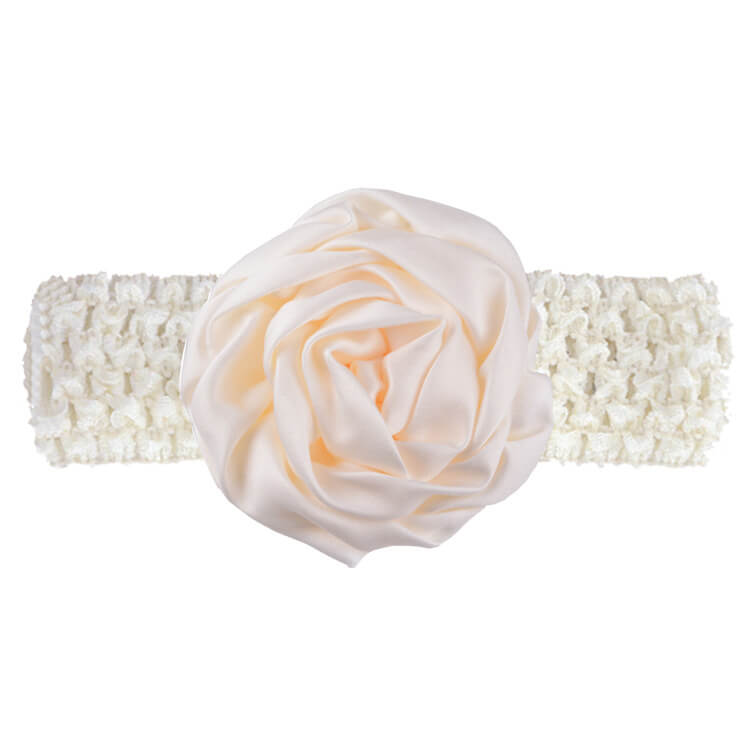mingribbon baby girl headband with satin flower (16)