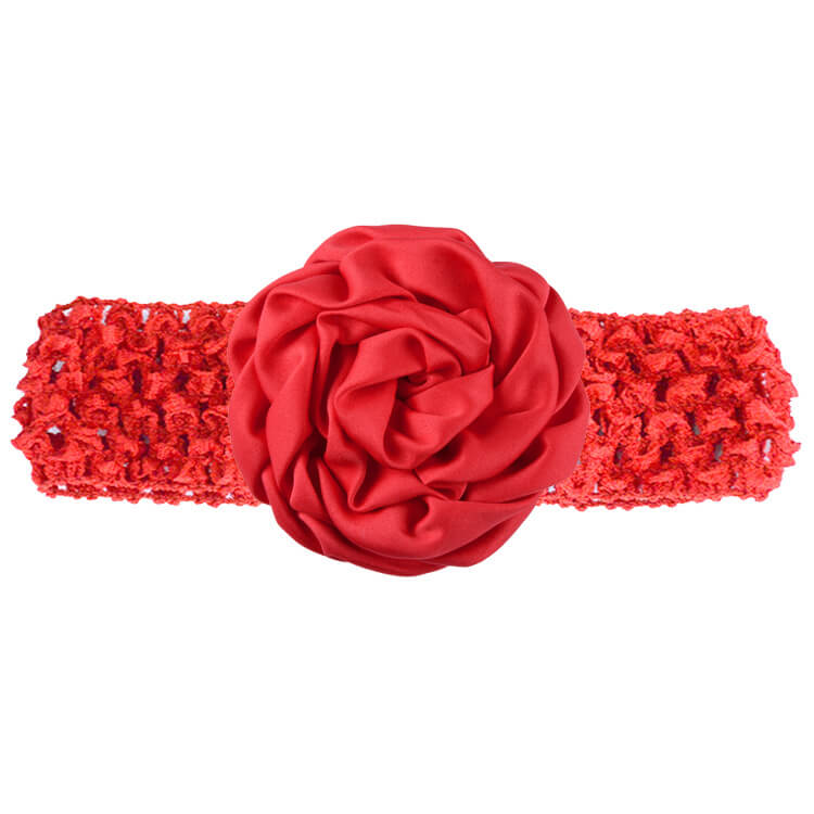 mingribbon baby girl headband with satin flower (22)