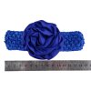 MingRibbon 19 colors Baby Girls Headbands With Satin Flowers