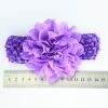 Chiffon Flowers With Band | Baby Girls Headband