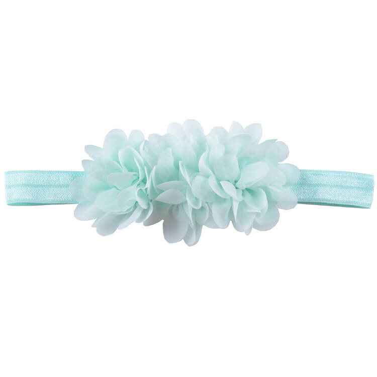 mingribbon baby headband with chiffon flowers (15)