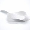 MingRibbon high density 25mm organic natural white woven cotton ribbon for label