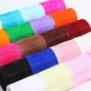 MingRibbon Ready Stock 4 cm nylon organza ribbon roll 66 colors available